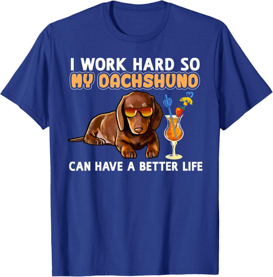 Funny Dachshund Shirt Dachshund Lover Gifts T-Shirt - T-Shirt | Royal