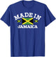 Made In Jamaica Jamaican Flag T-Shirt - T-Shirt | Royal