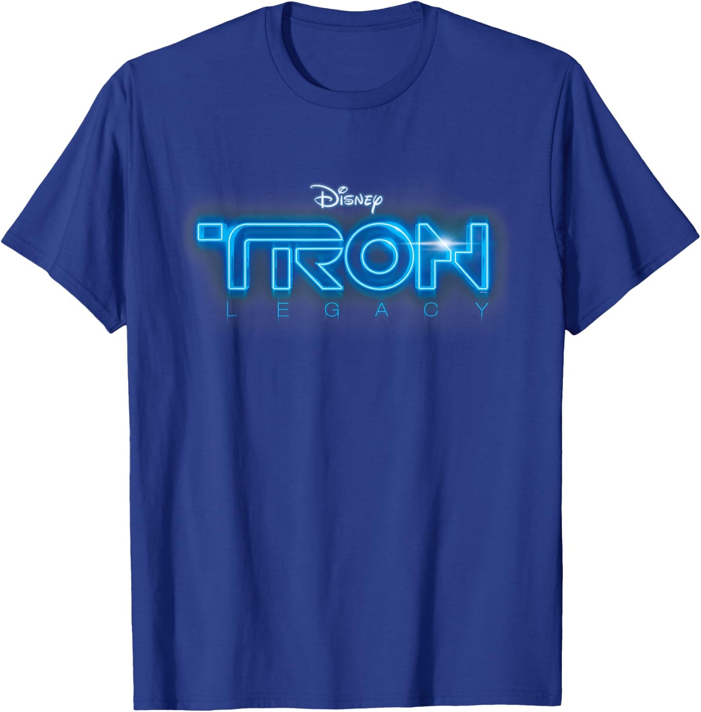 Disney TRON: Legacy Official 2010 Movie Logo T-Shirt - T-Shirt | Royal