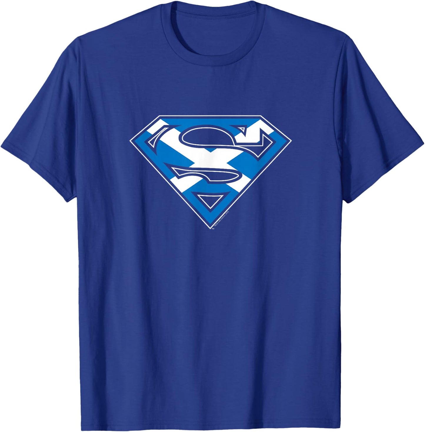 Superman Scottish Shield T-Shirt - T-Shirt | Royal