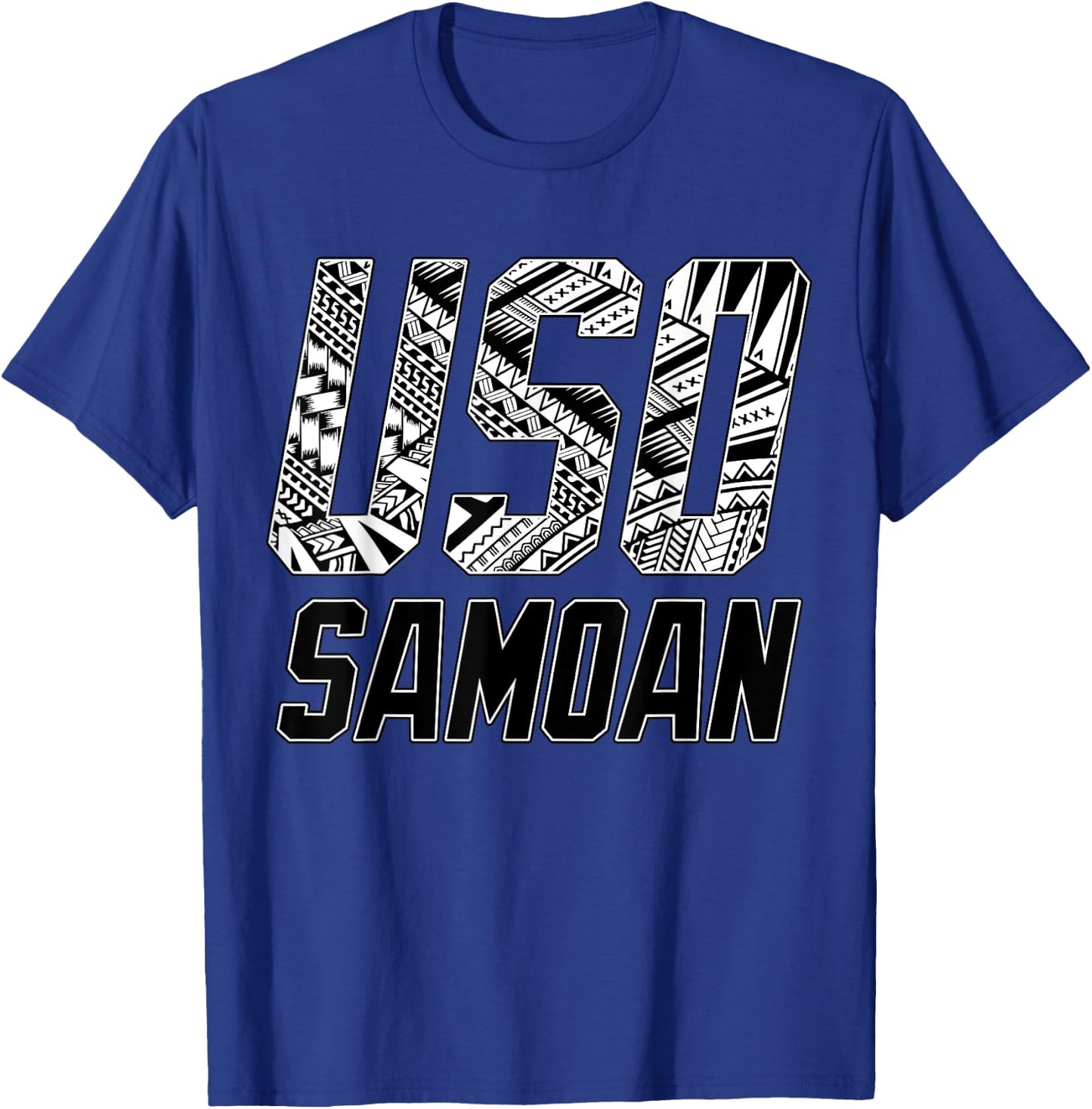 Uso Samoan T-Shirt - T-Shirt | Royal