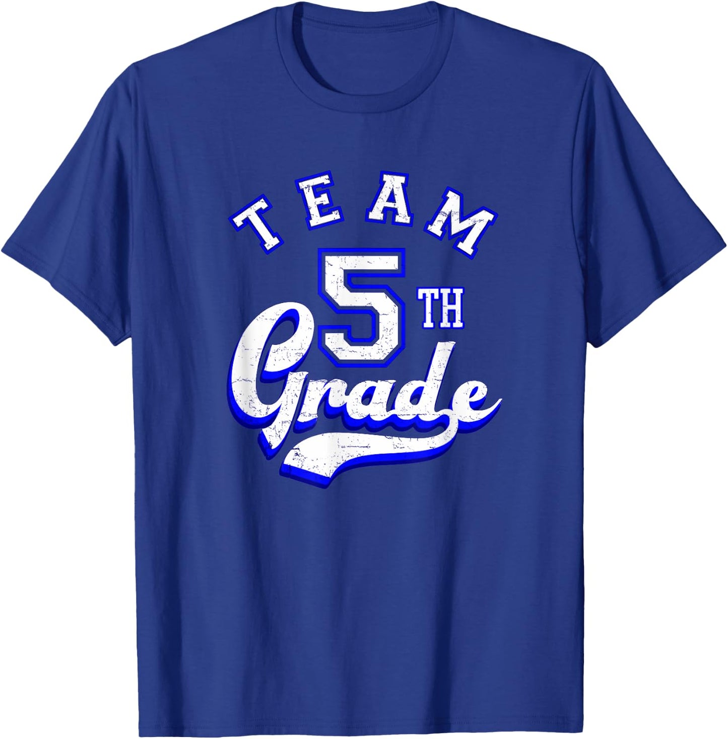 Team 5th Grade Fifth for Teacher or Students Women Kids T-Shirt - T-Shirt | Royal