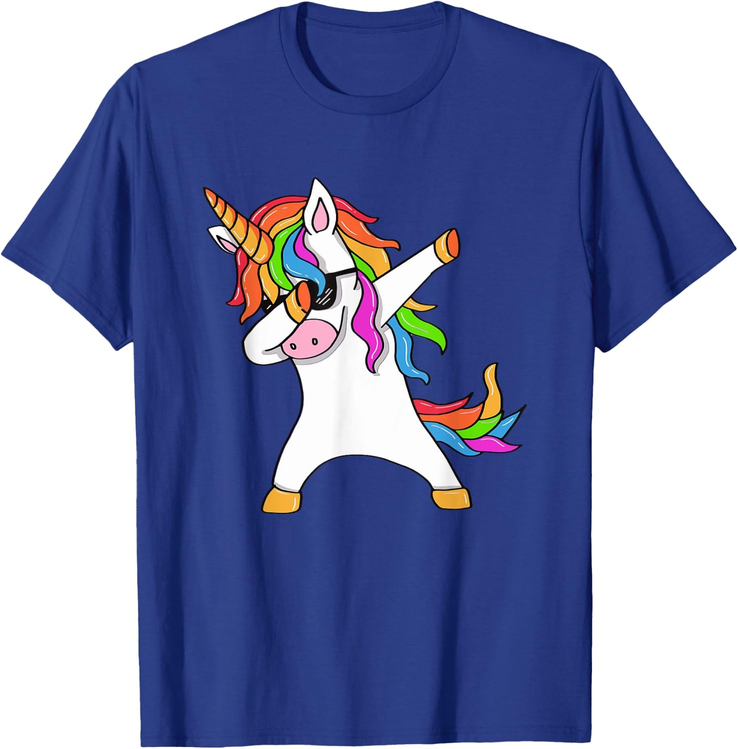 Dabbing Unicorn - Unicorn Dab - Unicorn Gift T-Shirt - T-Shirt | Royal