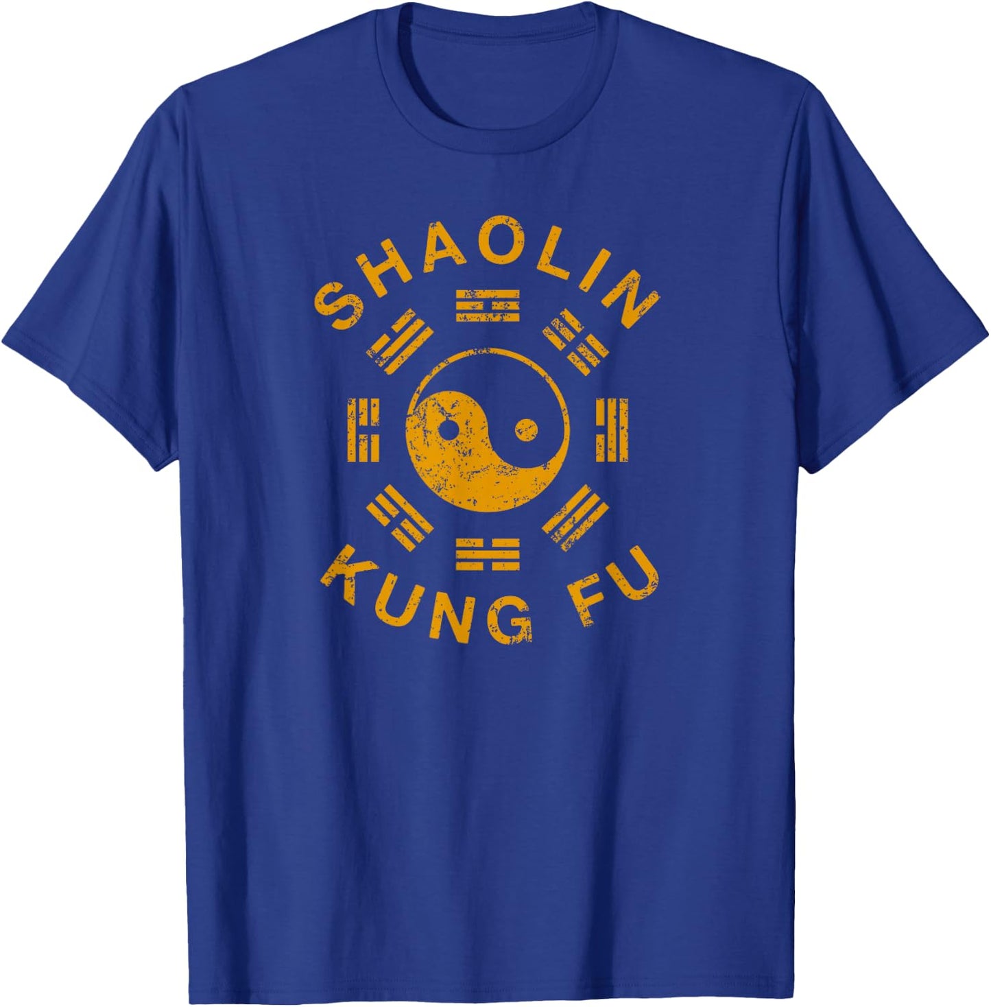 Shaolin Kung Fu Martial Arts Training T-Shirt - T-Shirt | Royal