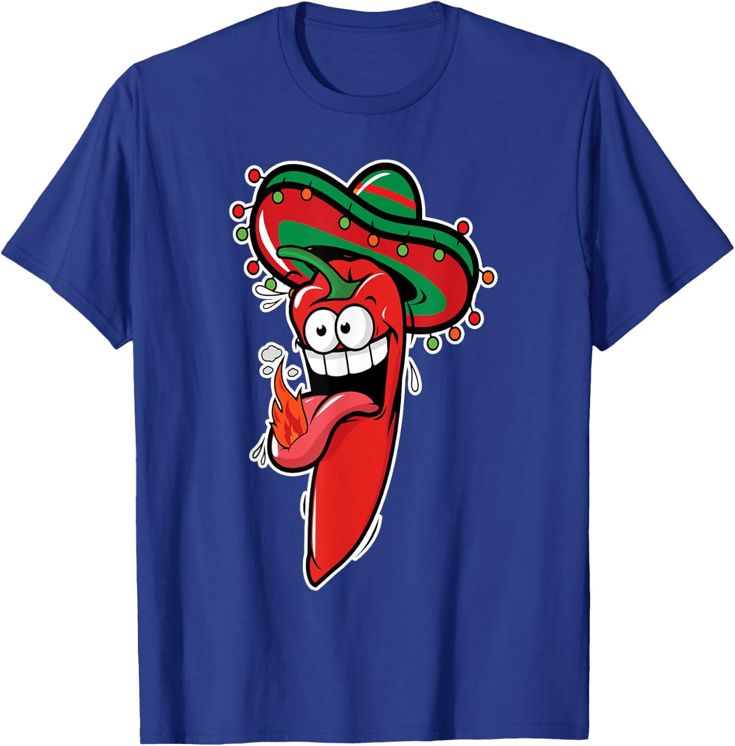 Hot Jalapeno - Chili Pepper Mexican Gift T-Shirt - T-Shirt | Royal