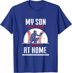 Baseball Catcher Shirt Sport Team Coach Gift T-Shirt - T-Shirt | Royal