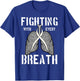 Lung Cancer Carcinoma Malignant Tumor Disease T-Shirt - T-Shirt | Royal
