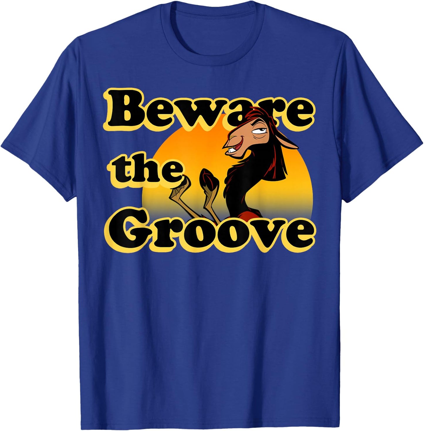 Disney Emperor's New Groove Kuzco Llama Beware T-Shirt - T-Shirt | Royal