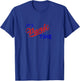 It's Panic Time Retro Cool Panic Remain Calm Funny Panic T-Shirt - T-Shirt | Royal