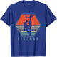 Lineman Vintage Retro Electrician Gift T-Shirt - T-Shirt | Royal