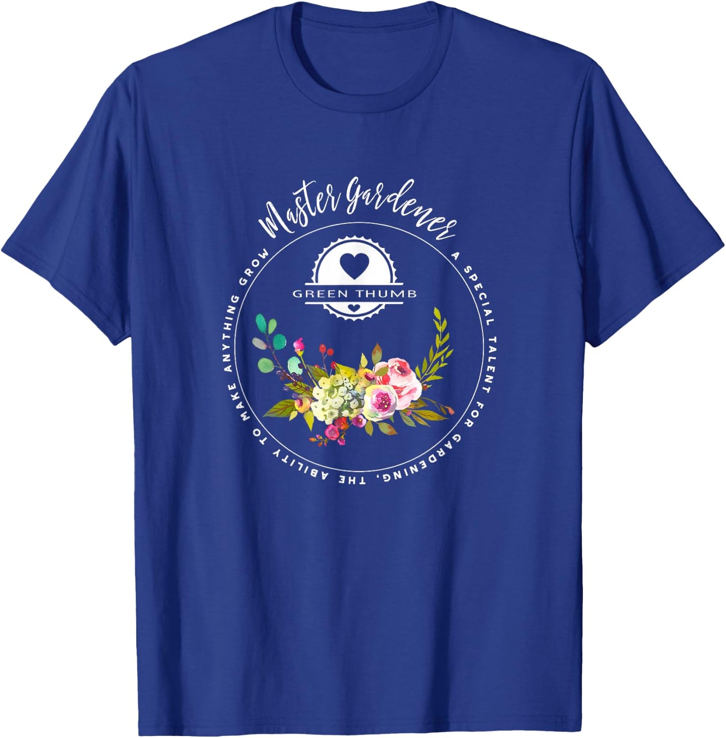Master Gardener Gifts Gardening Shirts T-Shirt - T-Shirt | Royal
