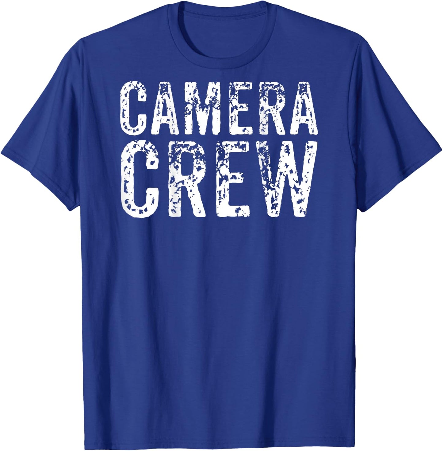 BACK ONLY Camera Crew TV Film Production Shirt T-Shirt - T-Shirt | Royal