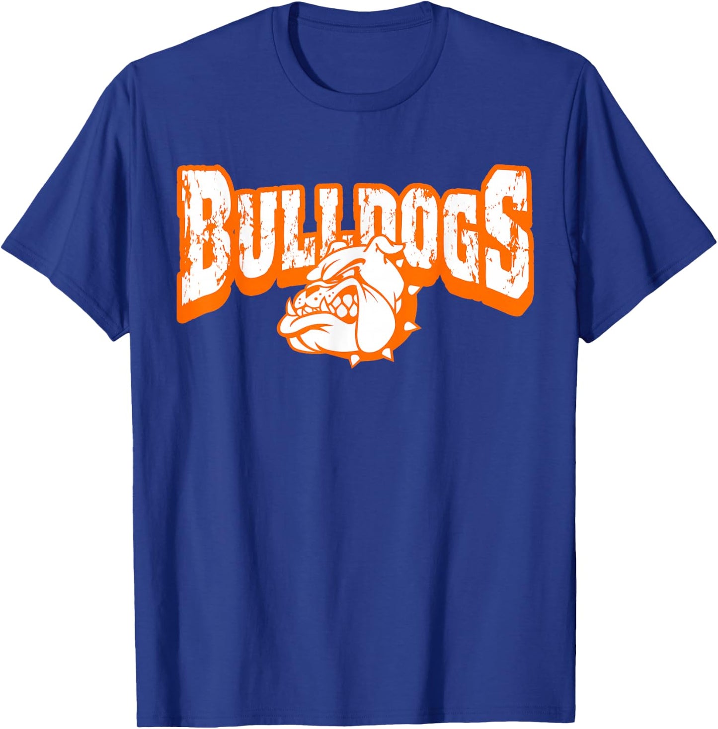 Bulldogs Back to School Spirit O T-Shirt - T-Shirt | Royal