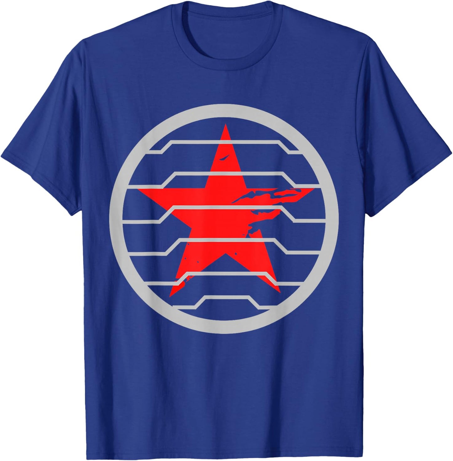Red Soldier Trigger Word Winter Badge Emblem Star Hero Shirt T-Shirt - T-Shirt | Royal