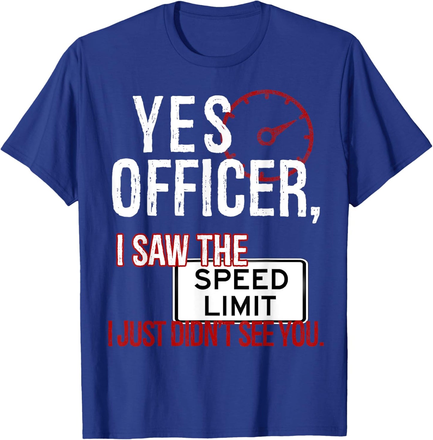 Humor Driver Police Mechanic Gift Car Mechanics T-Shirt - T-Shirt | Royal