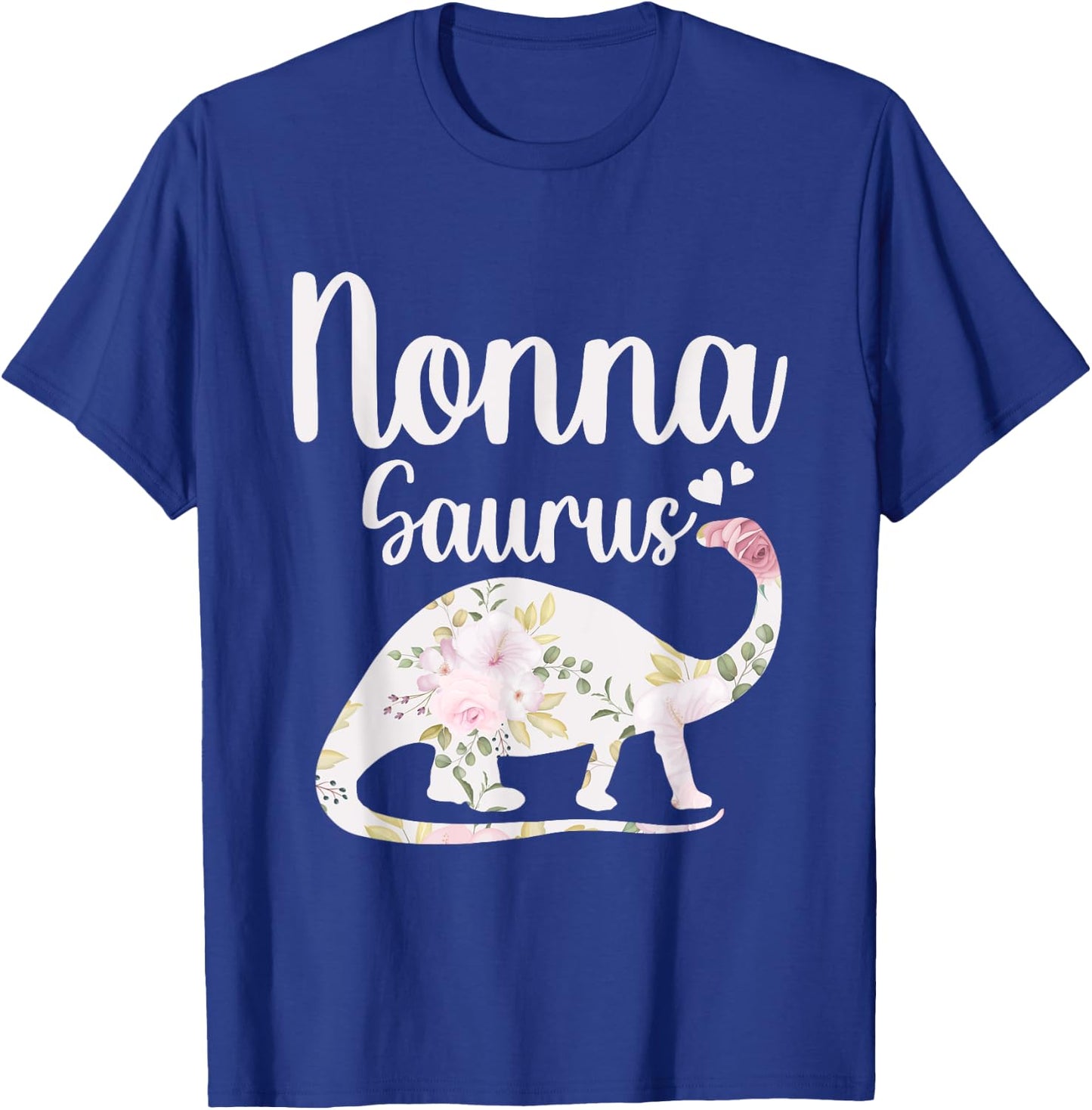 NOnna Saurus Grandma Mother's Day Thanksgiving Christmas T-Shirt - T-Shirt | Royal
