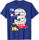 3rd Birthday Fire Truck Police Car 3 Year Old Boys T-Shirt - T-Shirt | Royal