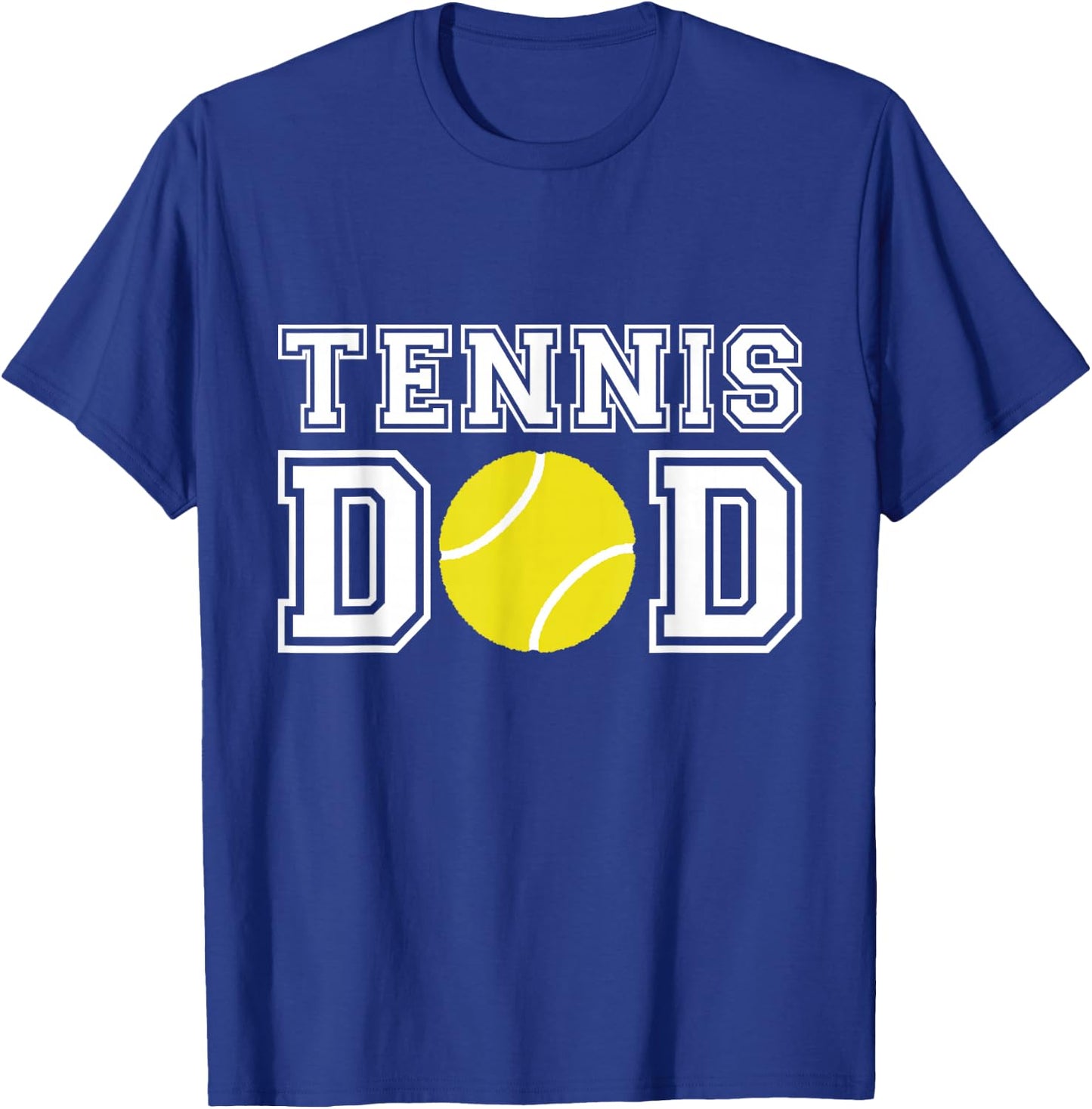 Tennis Dad Tennis Gift Father Dad Tennis Gift T-Shirt - T-Shirt | Royal