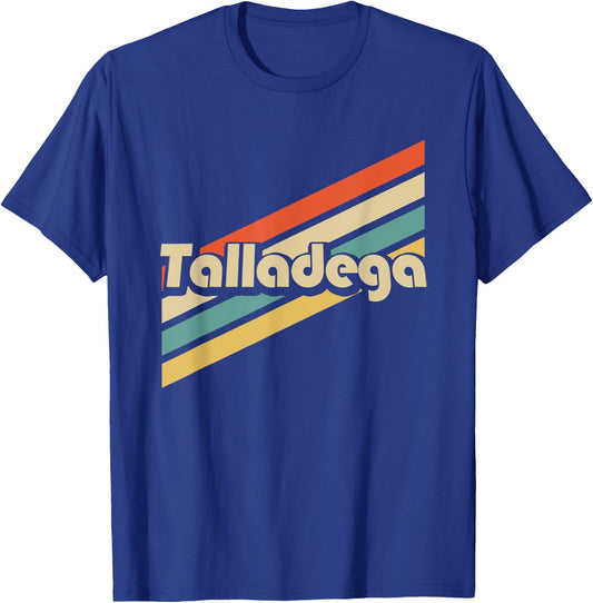 Vintage 80s Talladega Alabama T-Shirt - T-Shirt | Royal