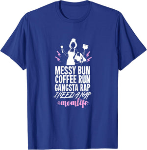 Funny Mom Life Quote Gift Your Busy Mom T-Shirt - T-Shirt | Royal