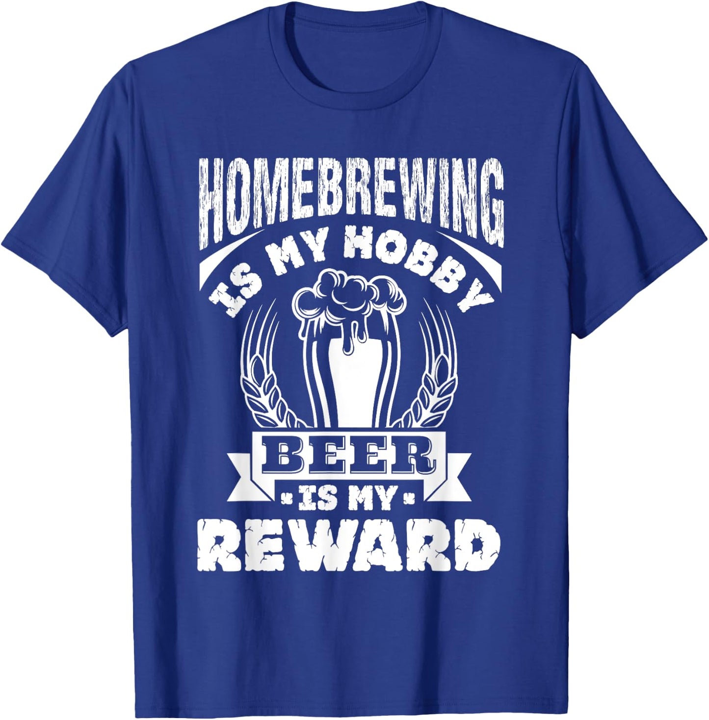 Homebrew Craft Beer Home Brewing Brewer Gift T-Shirt - T-Shirt | Royal