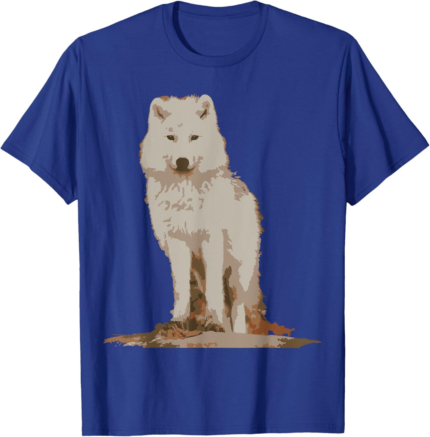 White Wolf T shirt T-Shirt - T-Shirt | Royal