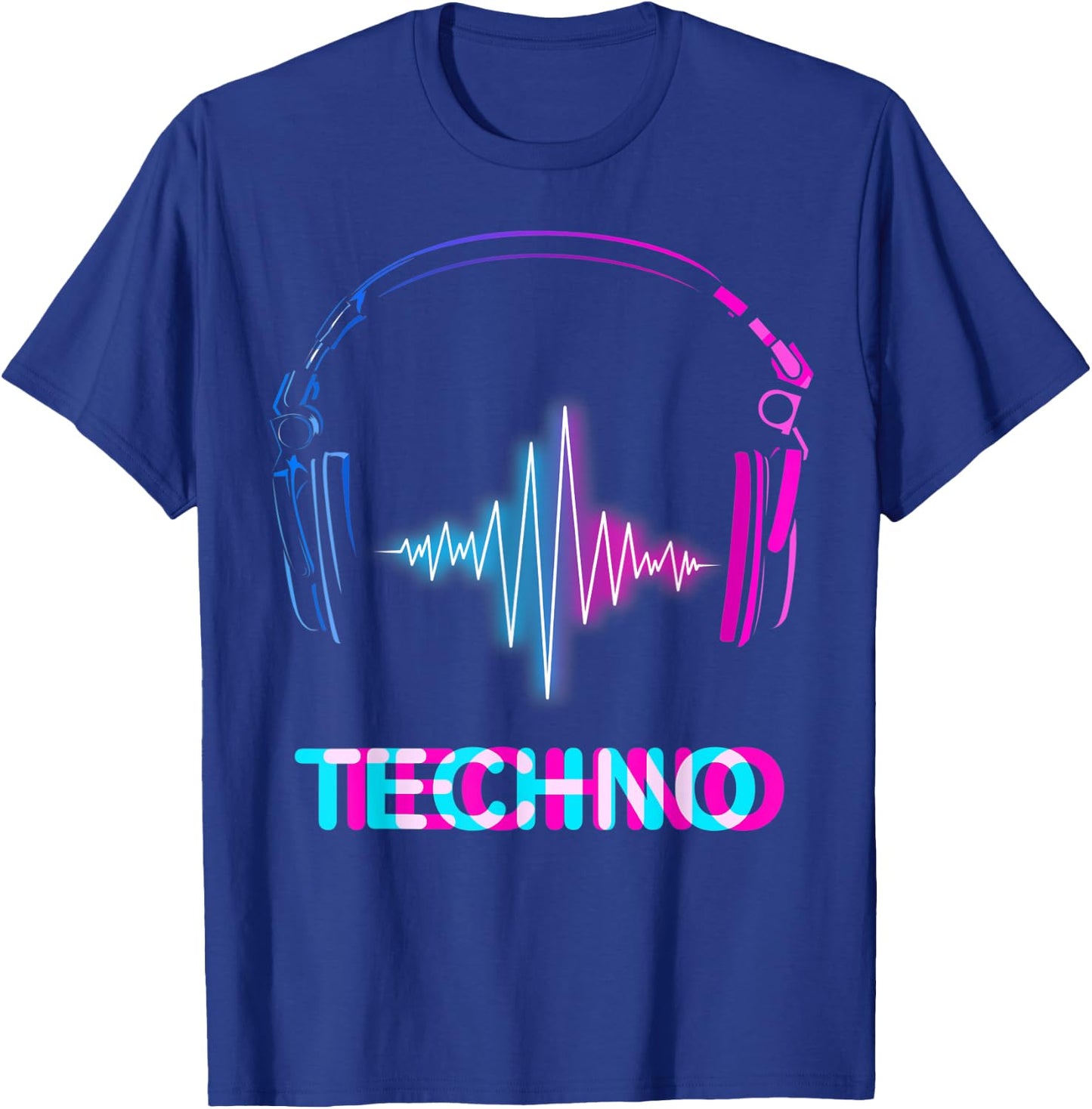 Techno maximum volume of music T-Shirt - T-Shirt | Royal