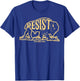 ALT US National Park Resist Service Bison Buffalo Vintage T-Shirt - T-Shirt | Royal