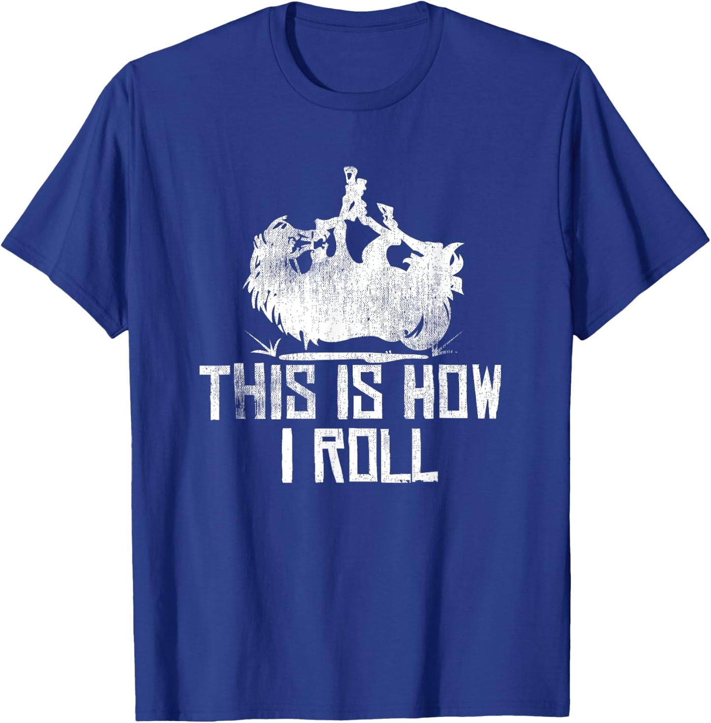 This Is How I Roll Horse Lover Horseback Riding Equestrian T-Shirt - T-Shirt | Royal