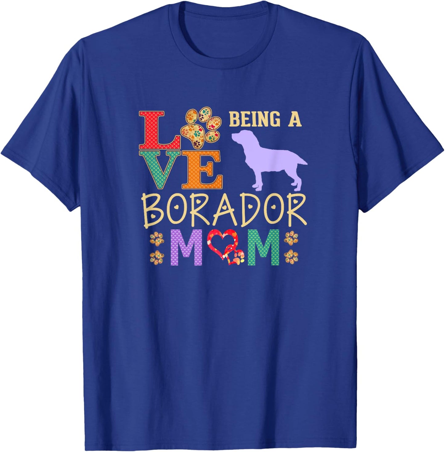 Borador Shirt Design for Borador Dog Lovers T-Shirt - T-Shirt | Royal