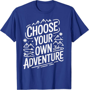 Choose Your Own Adventure T-Shirt - T-Shirt | Royal