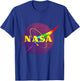 Official NASA Logo - Rainbow T-Shirt - T-Shirt | Royal