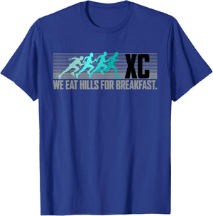 Cross Country Running T-Shirt - T-Shirt | Royal