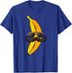 Banana Mustache Sunglasses Face Funny Fruit Cool Banana T-Shirt - T-Shirt | Royal
