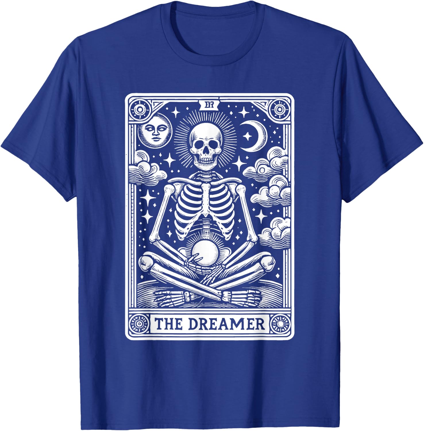 Tarot Card Occult Emo - Gothic The Dreamer T-Shirt - T-Shirt | Royal