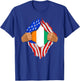 Ivorian Blood Inside Me | Ivory Coast Flag Gift T-Shirt - T-Shirt | Royal