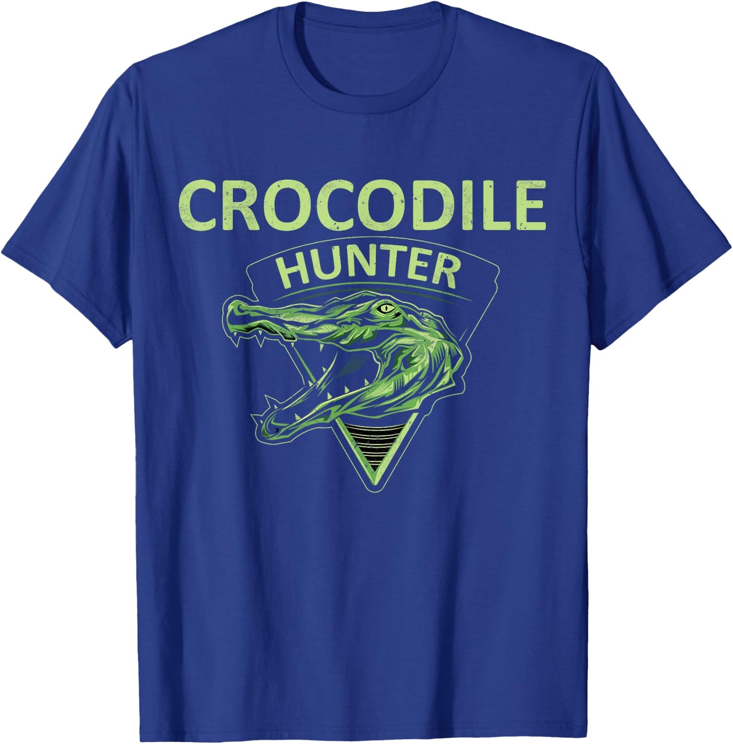 Crocodile Hunter Reptile Huntsman T-Shirt - T-Shirt | Royal