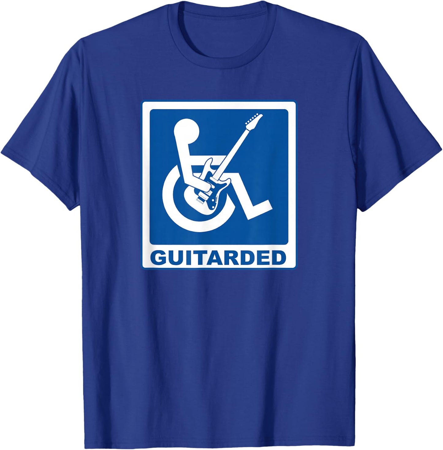 Guitarded - Men Women T-Shirt - T-Shirt | Royal