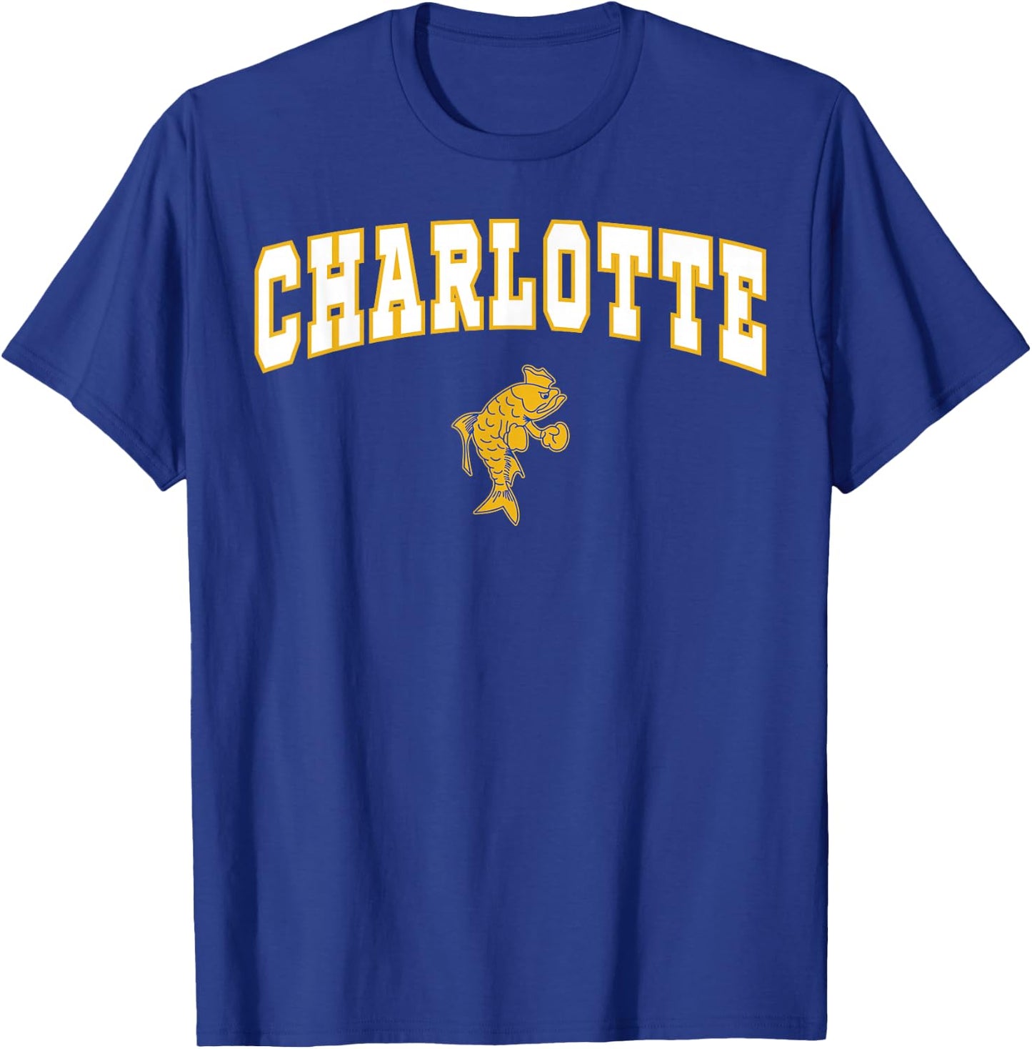 Charlotte High School Fighting Tarpons C2 T-Shirt - T-Shirt | Royal
