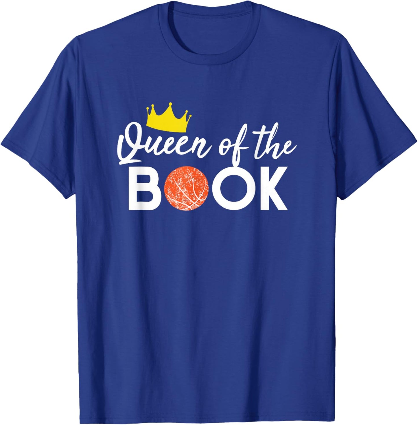 Scorekeeper Basketball Team Scorebook Queen T-Shirt - T-Shirt | Royal