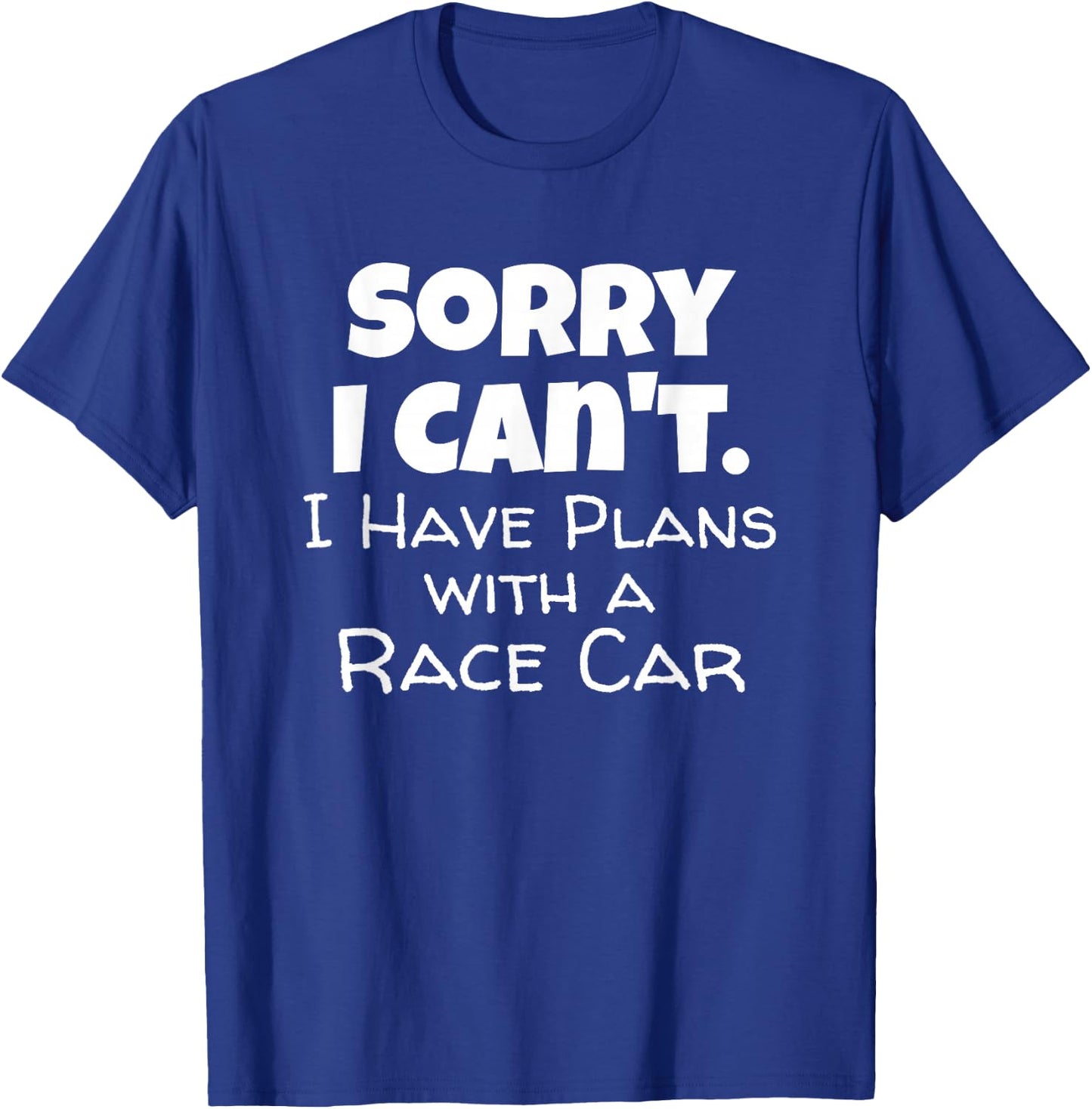 Funny Race Car Dirt Track Racing Lover Fan T-Shirt - T-Shirt | Royal