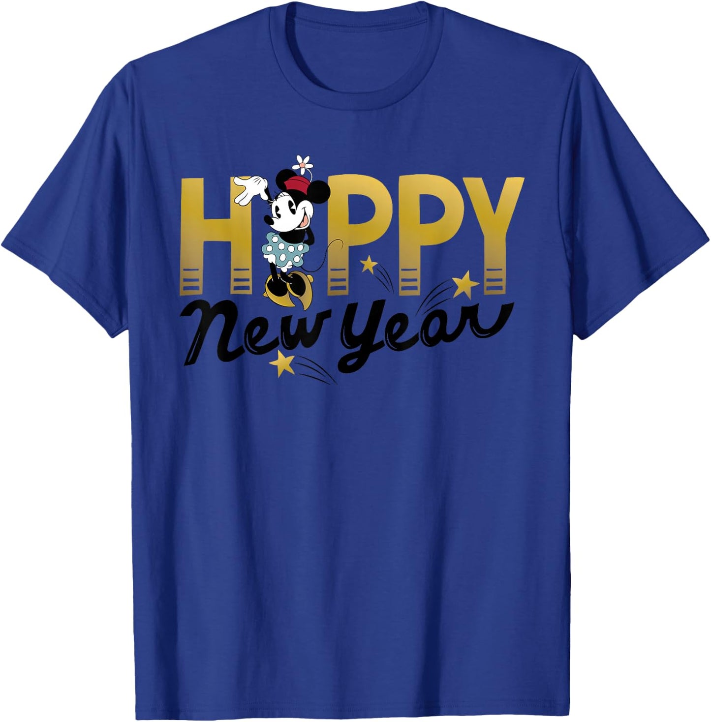 Disney Minnie Mouse Happy New Year T-Shirt - T-Shirt | Royal