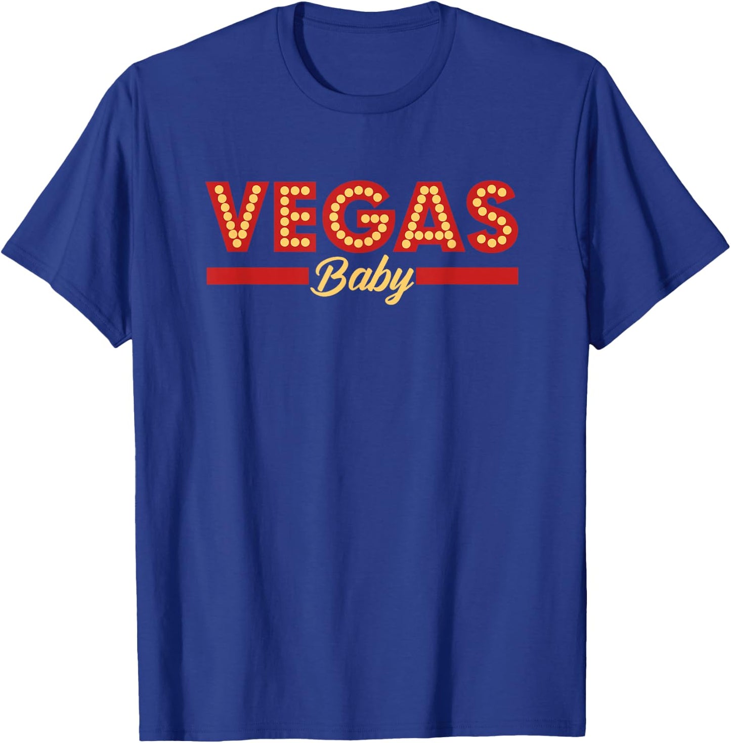 Vegas Baby Cool Gambling Shirt T-Shirt - T-Shirt | Royal