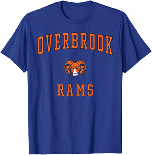Overbrook High School Rams T-Shirt - T-Shirt | Royal