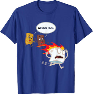 Funny Smores Camping Roasting Outdoor Women T-Shirt - T-Shirt | Royal