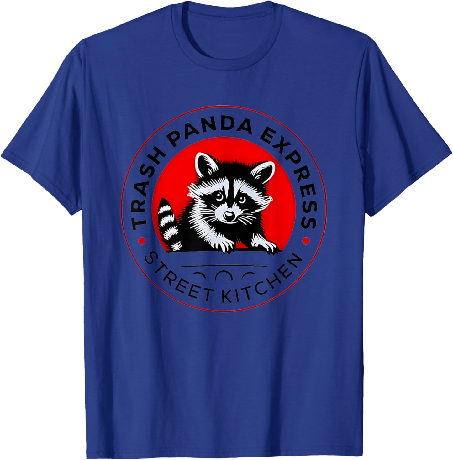 Trash Panda Express Street Kitchen T-Shirt - T-Shirt | Royal