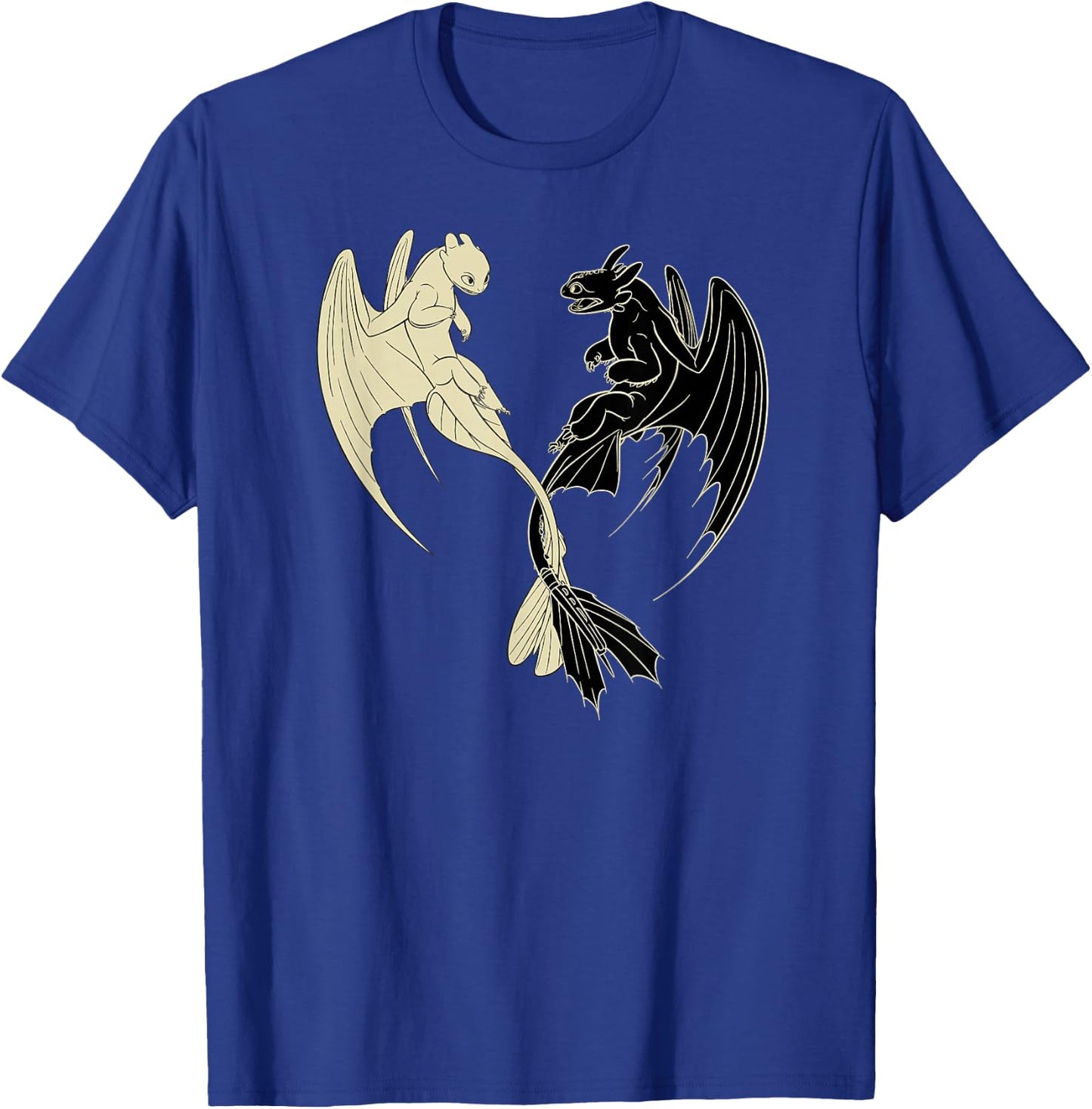 How to Train Your Dragon 3 Hidden World Lightfury Toothless T-Shirt - T-Shirt | Royal