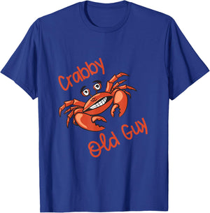 Crabby Old Guy T-Shirt - T-Shirt | Royal