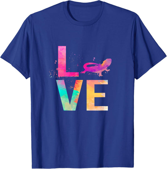Colorful Bearded Dragon Mom Gifts Bearded Dragon T-Shirt - T-Shirt | Royal