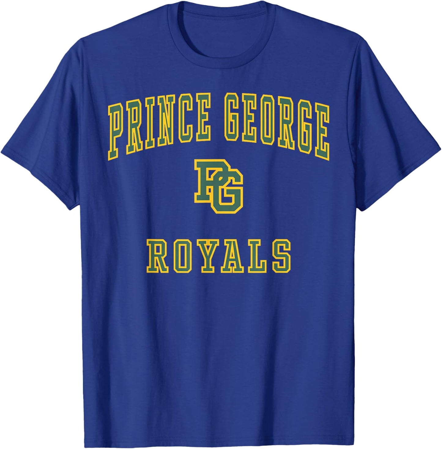 Prince George High School Royals C1 T-Shirt - T-Shirt | Royal